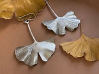 Image 5 of Ginkgo leaf earrings