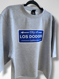 Image 3 of Los Dodgers Cropped crewneck 