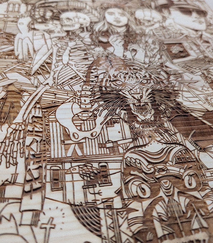 WOODY THE WOODCUT