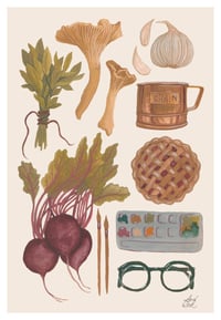 Kitchen Table Print 