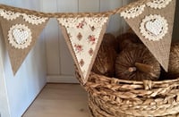 Image 1 of #3 Rustic Bunting - 10 flags *Flat rate $15.50 postage*