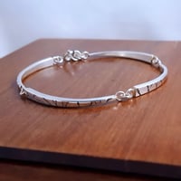 Image 1 of Vintage Fork Tine Link Bracelet