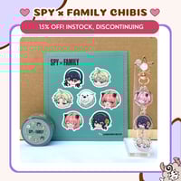 Image 1 of Spy x Family Stickers, Washi Tapes & Charms