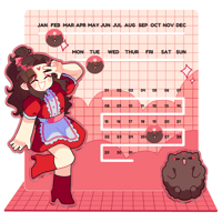 [PREORDER] Binghe Permanent Calendar Standee