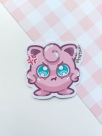 Angry Jigglypuff sticker