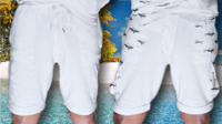 Image 4 of White Reversible/Convertible Nautical Polo Set 