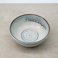 Image 1 of Blue Winter Walk Cereal Bowl