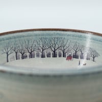 Image 8 of Blue Winter Walk Cereal Bowl