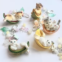 Image 1 of Mofusand Fruit Keychains