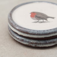 Image 5 of A Pair of Robin Coasters