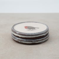 Image 3 of A Pair of Robin Coasters