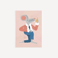 Image 2 of Cheese Lover POSTCARD