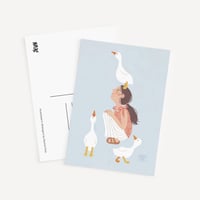 Image 1 of Duck Friends POSTCARD