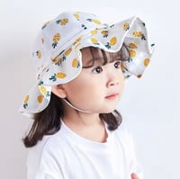 Image 5 of Valentina Pineapple Ruffle Sun Hat