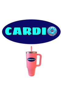 Cardi-O Donut Sticker