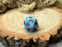 Image 4 of Death Save D20 for Dungeons and Dragons | Blue and Bronze