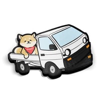 SHIBE DELIVERY STICKER