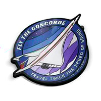CONCORDE HOLO STICKER