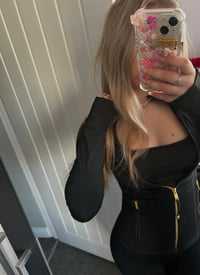 Image 4 of define jacket(gold zipper)✨