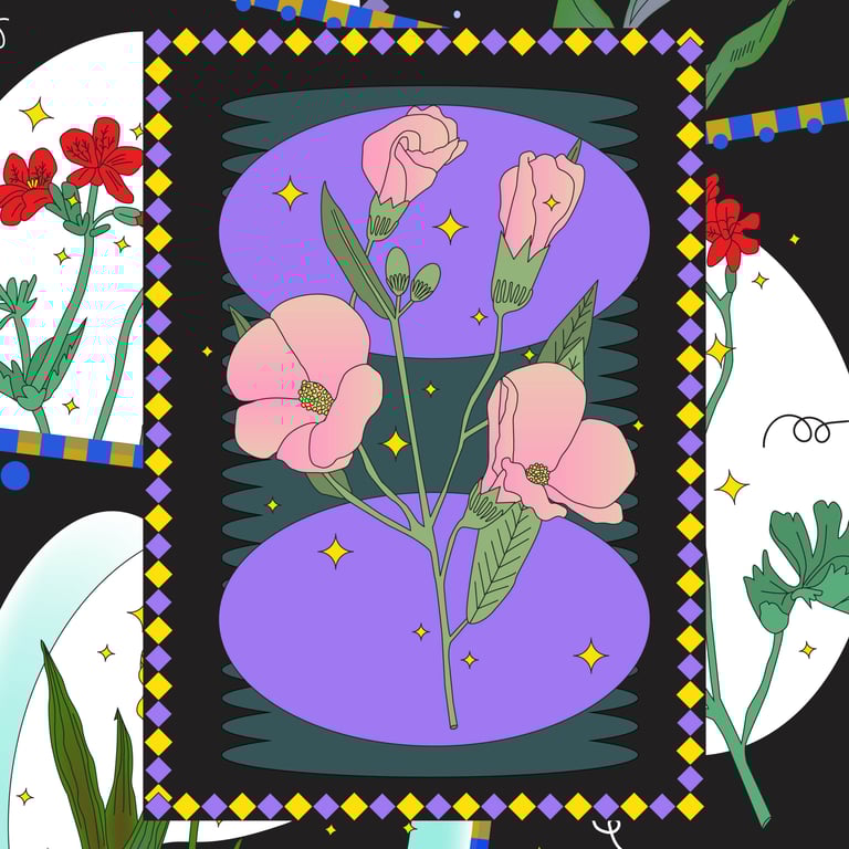 Hibiscus roses Image 2