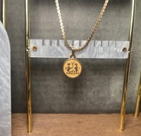 H. Stern Marked Enamel & Gold Tone Pendant 