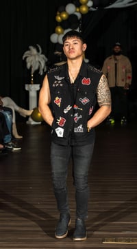 Image 2 of Men's Rebel Spike Vest 