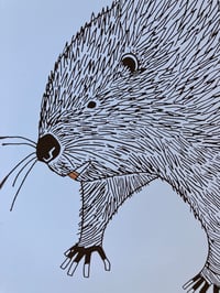 Image 4 of Beaver print