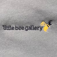 Image 8 of Crop Hoodie - embroidered logo