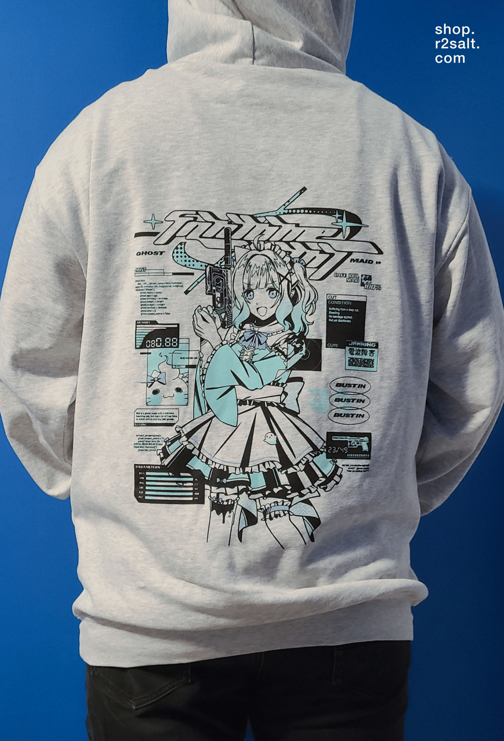 Image of Mint Fantôme Hoodie