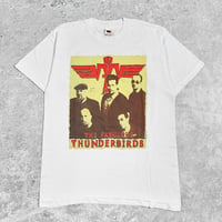 Image 1 of The Fabulous Thunderbirds 1996 ‘The Roll Of The Dice’ White T-Shirt