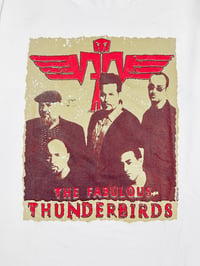 Image 5 of The Fabulous Thunderbirds 1996 ‘The Roll Of The Dice’ White T-Shirt