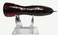 Image 2 of 40g  Black, Red Speckled Silver Wing Popper