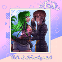 C.C. X LELOUCH PRINT
