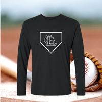 Image 1 of Gildan Performance® Long Sleeve T-Shirt - Homeplate (DTF)