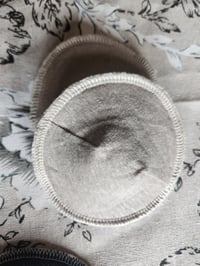 Image 2 of Linen Nursing Pads- Earth Tones