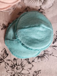 Image 3 of Linen Nursing Pads- Aqua, Pink, Beige