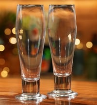 Footed Pilsner Glass (set 2)