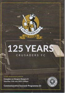 Image of Crusaders FC "125 Years Crusaders FC" Magazin