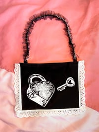 Image 1 of Heart Lock Totes