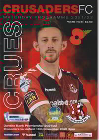 Crusaders FC "vs. Linfield" Magazin
