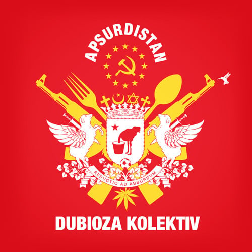 Image of Dubioza Kolektiv-Apsurdistan LP, Menart (Red Vinyl, 2023)