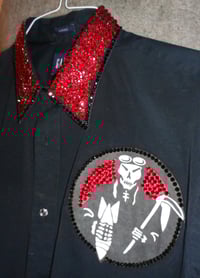 Image 11 of Vintage GAP with La Rocka decals and rhinestones