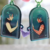 Image 2 of Family Ties Duo Keychains