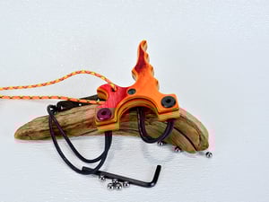 Image of Wooden Slingshot, Spectraply The Twister Sling Shot, Wood Catapult, right hand pull, left hand hold