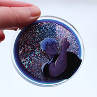 Image 2 of Hollow Purple Liquid Shaker Charm