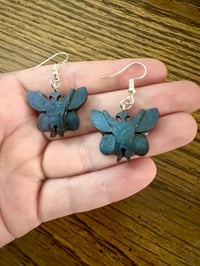 Mothman Dangle Earrings