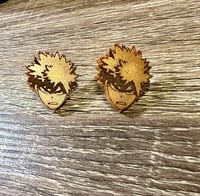 Explodey Boy Resin Earrings