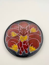 Image 5 of Mythical Creature Resin Coaster Art (Phoenix, Dragon, Kitsune, Winged Unicorn)