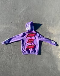 Image 3 of TREN5ETTER - 1of1 "Purple Blaze" Hoodie