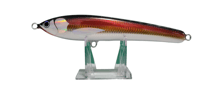 Image 1 of 65g    Black Back Reddish Gold Sides Floating Stick Bait